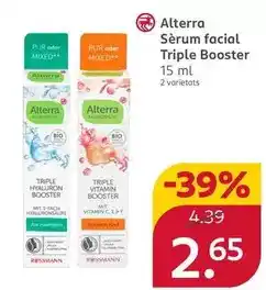 Rossmann Alterra - sèrum facial triple booster oferta