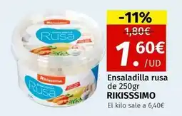 Maskom Supermercados Rikisssimo - ensaladilla rusa oferta