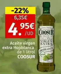 Maskom Supermercados Coosur - aceite virgen extra hojiblanca oferta
