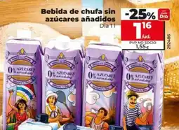 Dia Dia - bebida de chufa sin azúcares añadidos oferta