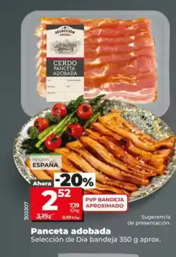 Dia Seleccion de dia - panceta adobada oferta