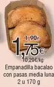 FROIZ Empanadilla bacalao con pasas media luna oferta