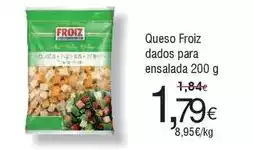FROIZ Froiz - queso dados para ensalada oferta