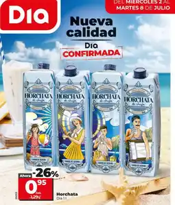 Dia Dia - horchata oferta