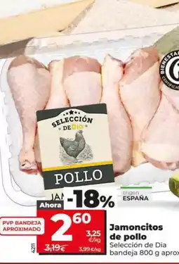 Dia Seleccion de dia - jamoncitos de pollo oferta