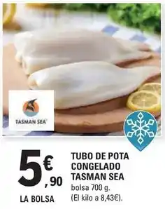 E.Leclerc Tubo de pota congelado oferta