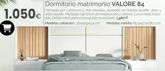 MyMobel Valor - dormitorio matrimonio oferta
