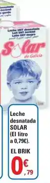 E.Leclerc Solar - leche desnatada oferta