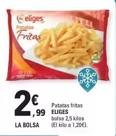 E.Leclerc Eliges - patatas fritas oferta