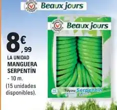 E.Leclerc Beaux jours - la unidad manguera serpentín oferta