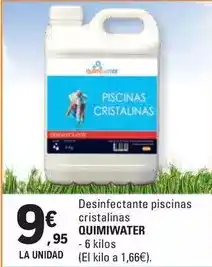 E.Leclerc Cristalinas - desinfectante piscinas cristalinas oferta