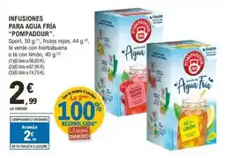 E.Leclerc Pompadour - infusiones para agua fria oferta