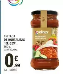 E.Leclerc Eliges - fritada de hortalizas oferta
