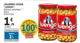 E.Leclerc Luengo - legumbre cocida oferta
