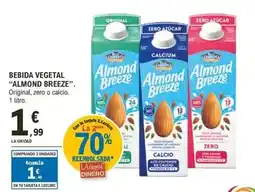 E.Leclerc Almond breeze - bebida vegetal oferta