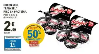 E.Leclerc Babybel - queso mini oferta