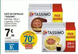E.Leclerc Tassimo - café en cápsulas oferta