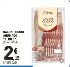 E.Leclerc Eliges - bacon cocido ahumado oferta