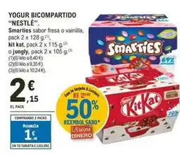 E.Leclerc Nestlé - yogur bicompartido oferta
