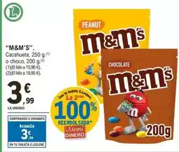 E.Leclerc M&m's - cacahuete o choco oferta