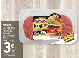 E.Leclerc Elpozo - burger de vacuno oferta