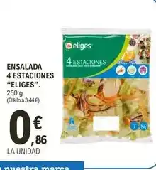 E.Leclerc Eliges - ensalada 4 estaciones oferta