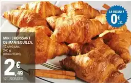 E.Leclerc Mini croissant de mantequilla oferta