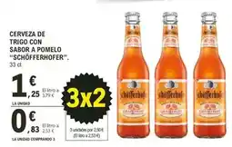 E.Leclerc Cerveza de trigo con sabor a pomelo oferta
