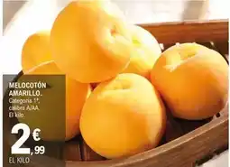 E.Leclerc Melocoton amarillo oferta
