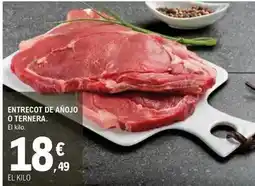 E.Leclerc Entrecot de añojo o ternera oferta
