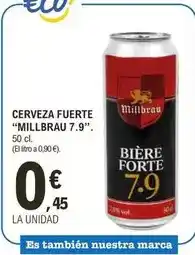 E.Leclerc Millbrau - cerveza fuerte oferta