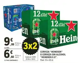 E.Leclerc Heineken - cerveza sin alcohol oferta