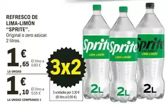 E.Leclerc Sprite - refresco de lima-limon oferta
