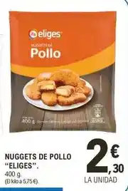 E.Leclerc Eliges - nuggets de pollo oferta