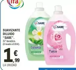 E.Leclerc Sabe - suavizante diluido oferta