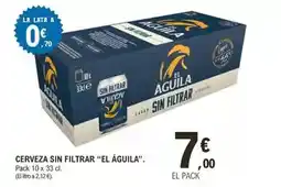 E.Leclerc El águila negra - cerveza sin filtrar oferta