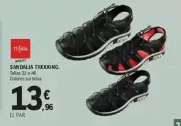 E.Leclerc Tissaia - sandalia trekking oferta