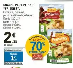 E.Leclerc Friskies - snacks para perros oferta