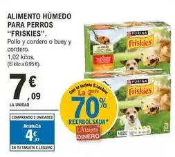 E.Leclerc Purina - alimento humedo para perros oferta