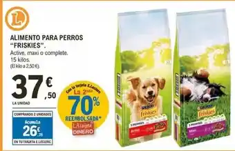 E.Leclerc Friskies - alimento para perros oferta