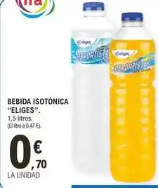 E.Leclerc Eliges - bebida isotónica oferta