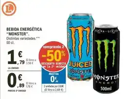 E.Leclerc Mango - bebida energetica oferta