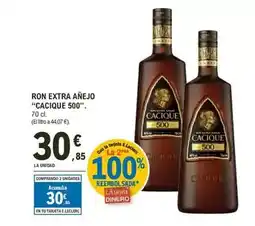 E.Leclerc Cacique - ron extra añejo oferta