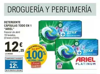 E.Leclerc Ariel - detergente capsulas todo en 1 oferta
