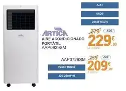 E.Leclerc Artica - aire acondicionado portatil aap0929sm oferta