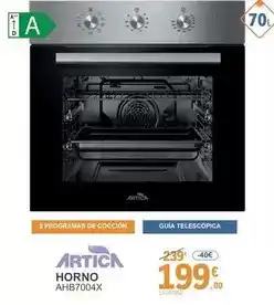 E.Leclerc Artica - horno ahb7004x oferta