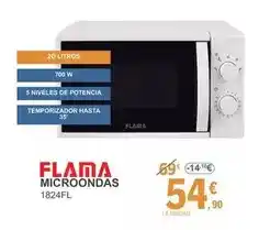 E.Leclerc Flama - microondas 182fl oferta