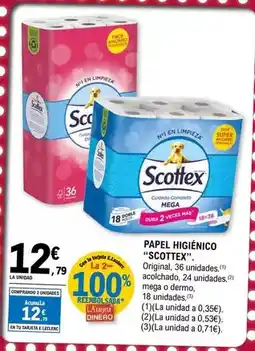 E.Leclerc Scottex - papel higiénico oferta