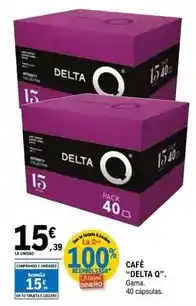 E.Leclerc Delta q - café oferta