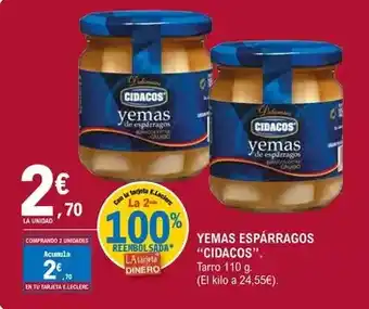 E.Leclerc Cidacos - yemas espárragos oferta